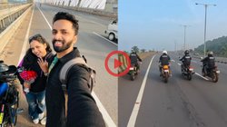 रफ्तार के बीच हुआ प्यार का इजहार! बाइकर ने दोस्तों के संग रचा ऐसा ‘इमोशनल’ ड्रामा, Video देख आप भी कहेंगे- ‘किस्मत वाली है’