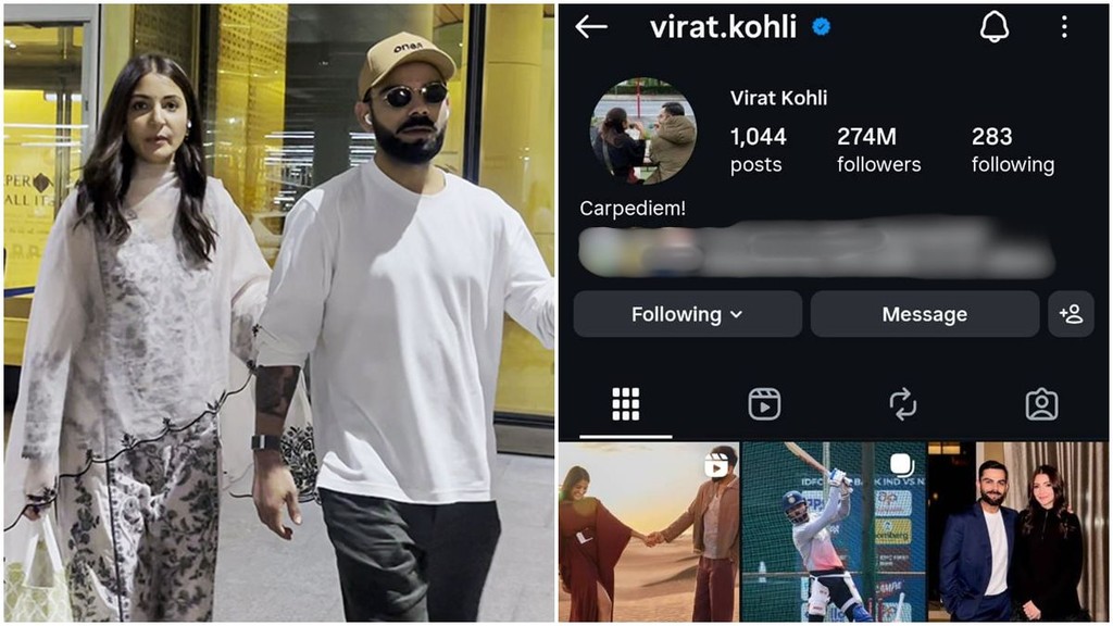 Virat Kohli, Anushka Sharma, Virat Kohli instagram Account,