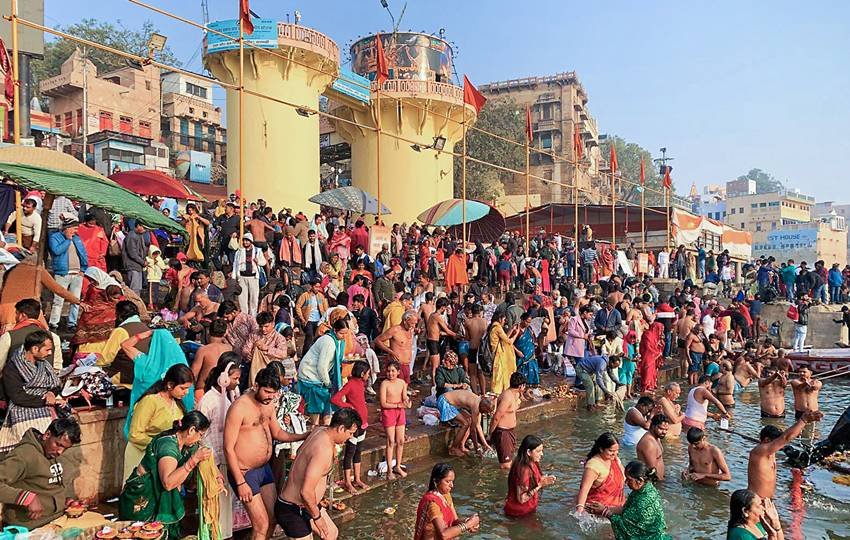 Ganga River length in kilometers