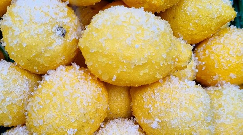 yellow stains on white fabric