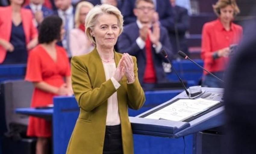 Ursula von der Leyen in India