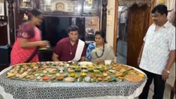 पहली मकर संक्रांति बनी यादगार, आंध्र परिवार ने दामाद के लिए तैयार किए 158 पकवान, मंत्री ने की तारीफ, वीडियो वायरल