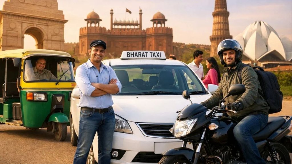 bharat Taxi App, Ola Uber, bharat taxi launch
