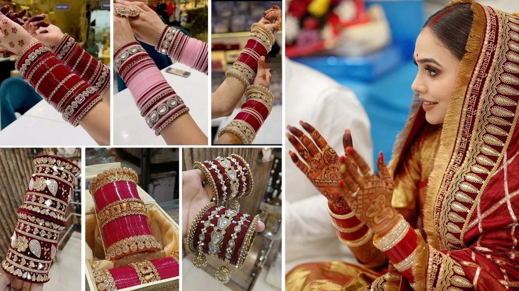 latest bridal chura designs for lohri function | Punjabi Chura design with price | Lohri special chura designs for bride Punjabi traditional bangles