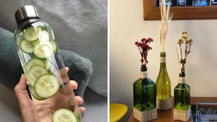 clean old glass bottles, how to clean old glass bottles, kanch ki bottle ko kaise saaf karen