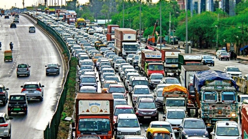 delhi traffic| noida to gurugram| delhi news