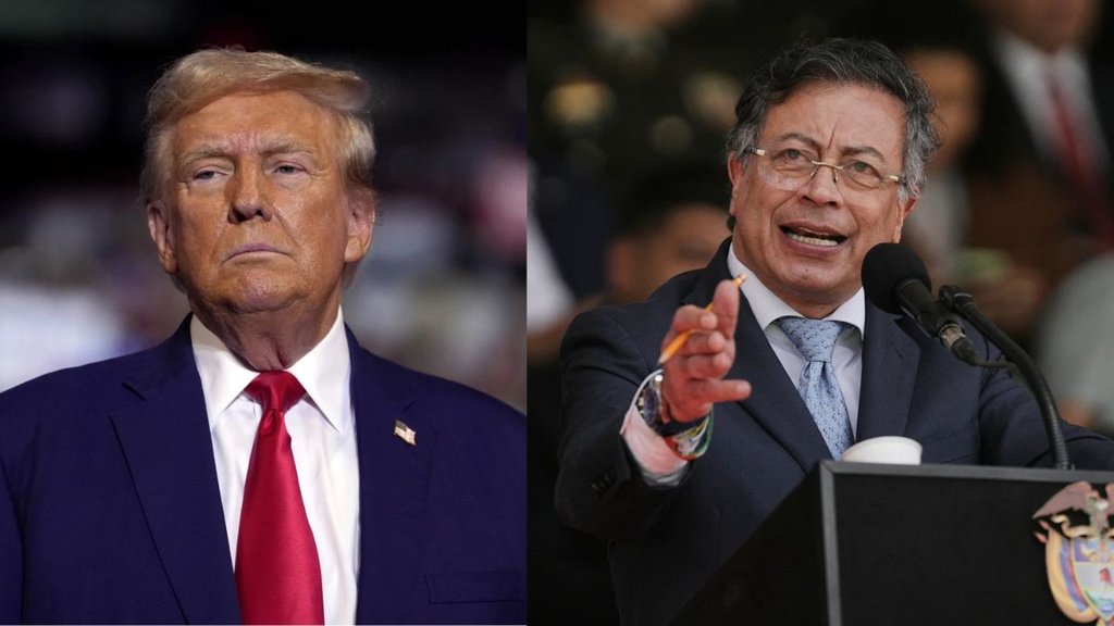 america, colambia, donald trump