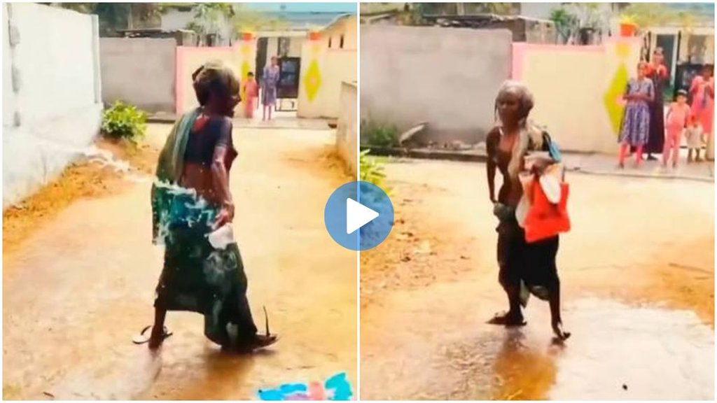 Viral Video, Trending News, elderly woman, elderly woman video viral, elderly woman insult, elderly woman begging