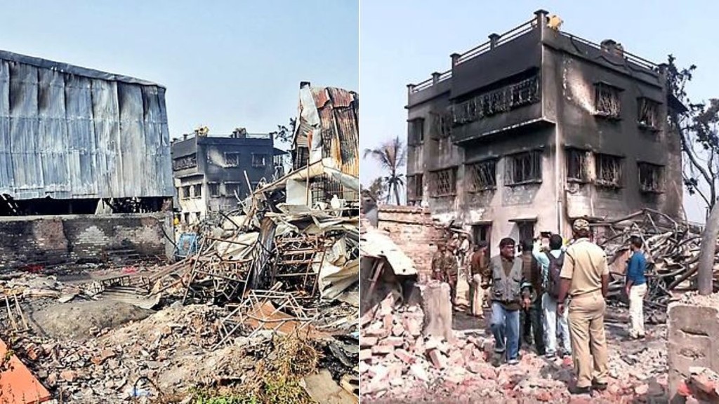 Nazirabad warehouses fire, Kolkata warehouses fire, wow momo warehouses fire