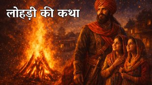 Lohri Katha, Dulla Bhatti Story, Sundri Mundri Lohri Song, लोहड़ी की कहानी, Dulla Bhatti History, lohri, lohri 2026, lohri kyu mante hai, lohri ki katha, lohri story, lohri ki kahani, Dulla Bhatti Ki Kahani, sundar mundariye lohri story,