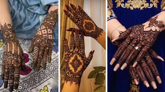 right hand back side mehndi design | gulf mehndi design back hand | khafif mehndi design back hand simple | Dubai Mehndi Design Back Hand Rose