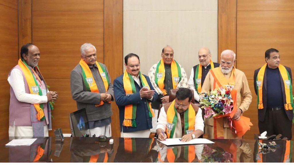 nitin nabin | bjp president | pm modi |