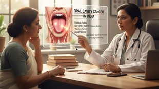 Early signs of oral cancer, Oral cancer survival rate in India, Cancer specialist advice, मुंह में छाले और कैंसर,