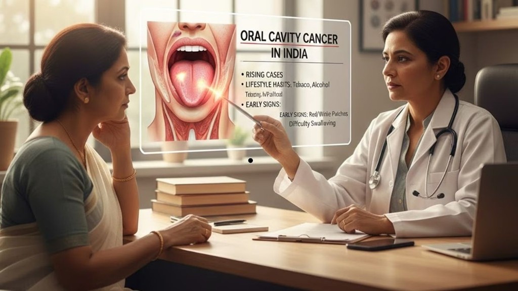Early signs of oral cancer, Oral cancer survival rate in India, Cancer specialist advice, मुंह में छाले और कैंसर,