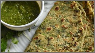 palak paneer ka paratha, palak paneer ka paratha kaise banate hain
