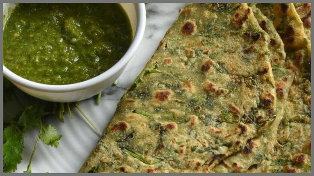 palak paneer ka paratha, palak paneer ka paratha kaise banate hain
