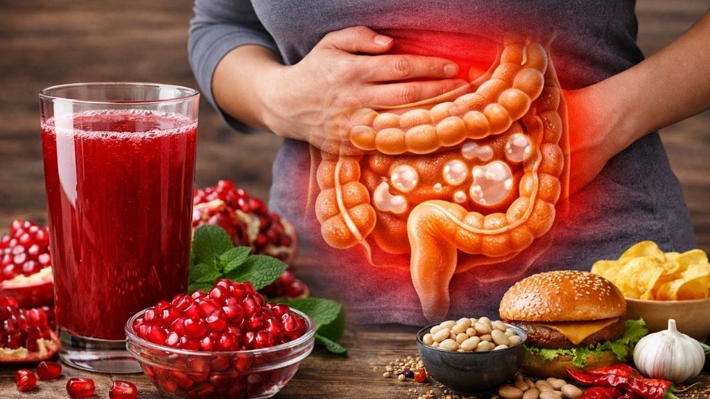 Pomegranate juice for stomach health, Does pomegranate cause constipation, How to drink pomegranate juice correctly, अनार का जूस पीने के फायदे और नुकसान,Pomegranate juice and bloating relief Pomegranate juice for stomach health, Does pomegranate cause constipation, How to drink pomegranate juice correctly, अनार का जूस पीने के फायदे और नुकसान,Pomegranate juice and bloating relief