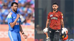 प्रसिद्ध कृष्णा का कहर, 11 रन में गिरे राजस्थान के आखिरी पांच विकेट; इशान किशन का नहीं चला बल्ला