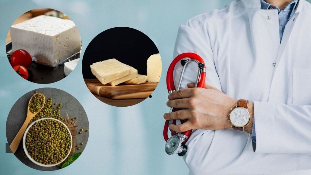 gut health, protein sources, tempeh, tofu, Greek yogurt, sprouted moong dal, paneer, probiotics, low calorie, essential amino acids