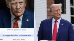 डोनाल्ड ट्रंप ने खुद को बताया वेनेजुएला का कार्यवाहक राष्ट्रपति, सोशल मीडिया पर जारी की तस्वीर
