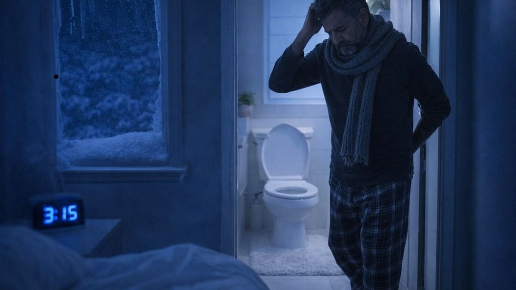 Frequent urination at night in winter, Nocturia causes and treatment, Prostate issues in winter, रात में बार-बार पेशाब आने के कारण, Urologist tips for bladder health