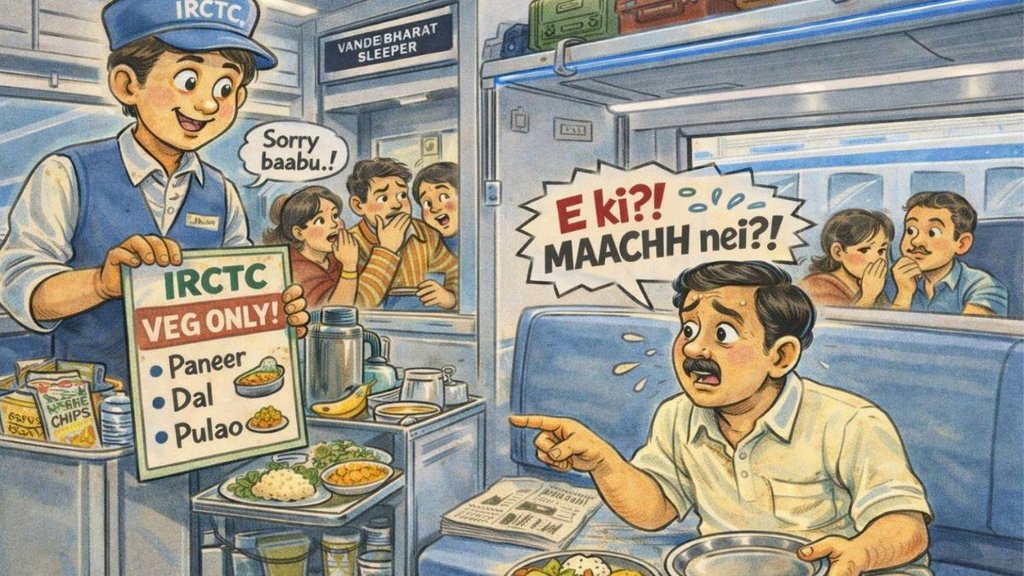 vande bharat sleeper | trains food menu | bengal |