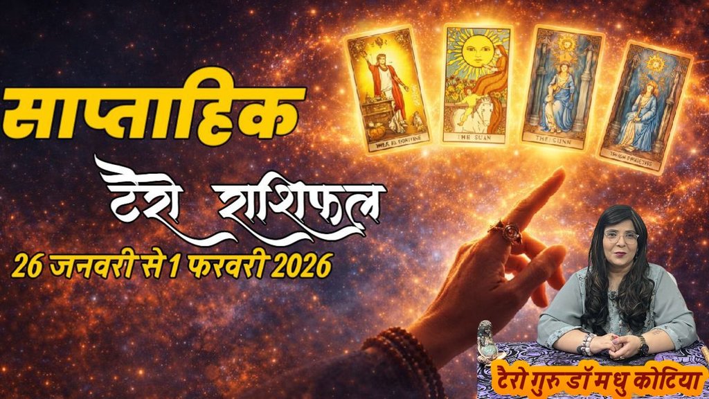 Weekly Tarot Reading 26 January To 1 February 2026, साप्ताहिक टैरो राशिफल, Weekly Tarot Rashifal, Tarot Horoscope Today Hindi, February tarot prediction 2026, साप्ताहिक राशिफल फरवरी 2026, मेष से मीन साप्ताहिक टैरो राशिफल, Aries to Pisces Weekly Tarot, साल के चौथे हफ्ते का टैरो राशिफल 2026, Weekly lucky color and number by tarot cards, टैरो कार्ड्स से जानें अपना भविष्य , Career and love tarot reading for fourth of january, saptahik tarot rashifal, weekly tarot horoscope 26 January To 1 February 2026, weekly tarot horoscope, weekly rashifal 26 January To 1 February 2026, weekly horoscope 26 January To 1 February 2026, weekly horoscope hindi, monthy tarot horoscope February 2026, monthy tarot horoscope February 2026, मासिक टैरो राशिफल फरवरी 2026,