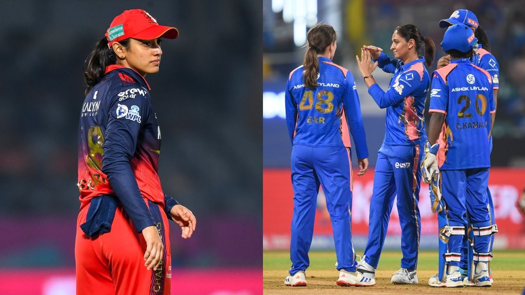 WPL 2026 Playoffs, WPL Playoffs Qualification Scenarion, WPL 2026 Playoffs Scenario, Mumbai Indians, RCB, Smriti Mandhana, Harmanpreet Kaur