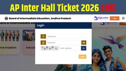 AP Inter Hall Ticket 2026: एपी इंटर हॉल टिकट जारी होने के बाद, Direct Link से डाउनलोड करें BIEAP 1st, 2nd Year एडमिट कार्ड और देखें एग्जाम शेड्यूल