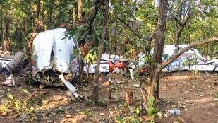 Air Ambulance Carrying Critical Patient Crashes in Jharkhand