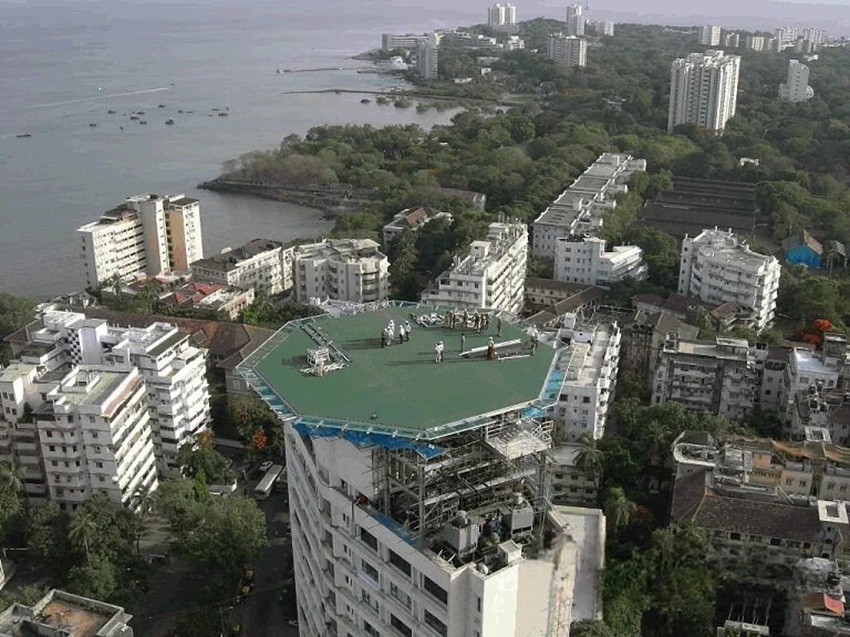 Anil Ambani helipad house