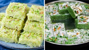 Bottle Gourd Burfi, Bottle Gourd Burfi Recipe,Burfi Recipe for holi