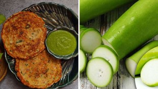Lauki Ka Cheela, Healthy Nashta, Healthy Nashta Recipe, Lauki Ka Cheela in hindi