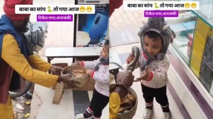 Child seen snatching snake from snake charmer viral video makes internet laugh