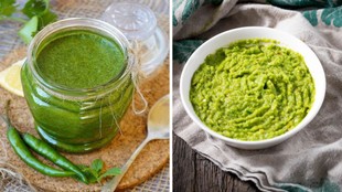 Ginger Green chilli Paste, Green chilli Paste, Ginger Green