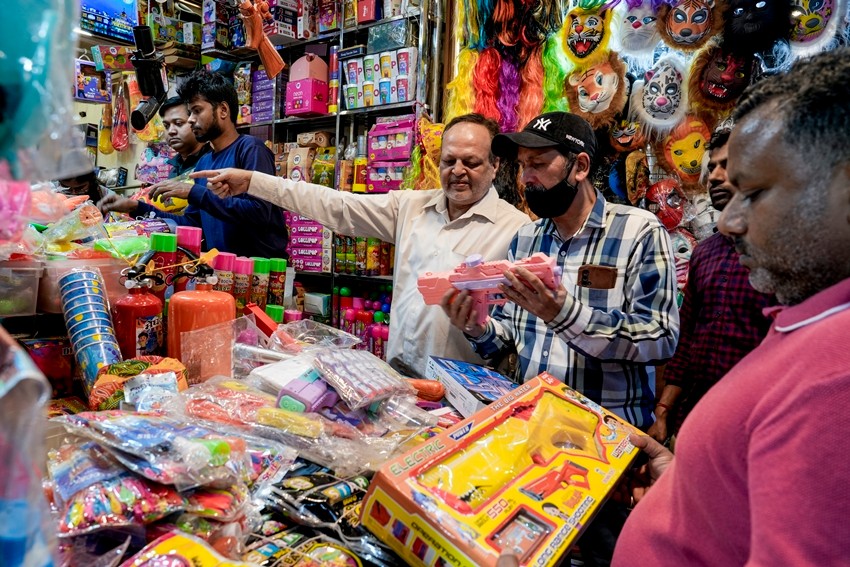 Gulal and colors for Holi