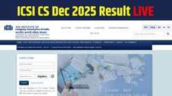 ICSI CS Dec 2025 Result LIVE Updates: आईसीएसआई सीएस दिसंबर रिजल्ट icsi.edu पर कल होगा जारी, आज जानें समय और डाउनलोड प्रक्रिया