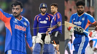 Sanju Samson, Axar Patel, Tilak Varma