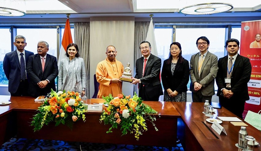 Yogi Adityanath Japan Visit