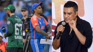 IND vs PAK, IND vs PAK T20 World Cup, T20 World Cup 2026, Sanjay Manjrekar, IND vs PAK Match, India vs Pakistan Match, Suryakumar Yadav, Salman Ali Agha, IND vs PAK T20 World Cup Match, Sanjay Manjrekar on Handshake Controversy, IND vs PAK Handshake News