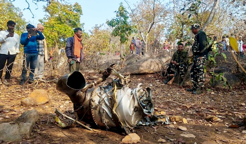 Chatra Plane Crash News