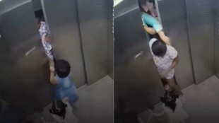 Google Trends Youg Girl saves Two children from faulty elevator watch video