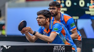 Manav Thakkar, Manush Shah, WTT Singapore Grand Smash, Indian table tennis