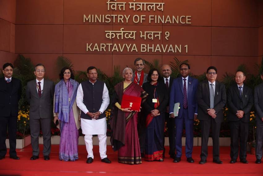 Nirmala Sitharaman saree