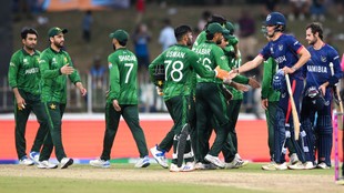 PAK vs NAM Match Highlights, T20 World Cup 2026, Pakistan vs Namibia Cricket Match Scorecard, PAK vs NAM, Pakistan Super 8 Entry