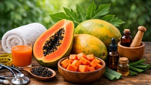 Benefits of eating papaya empty stomach, Papaya for digestion research, How papain enzyme works, सुबह पपीता खाने के फायदे,what happens if you eat papaya on empty stomach,