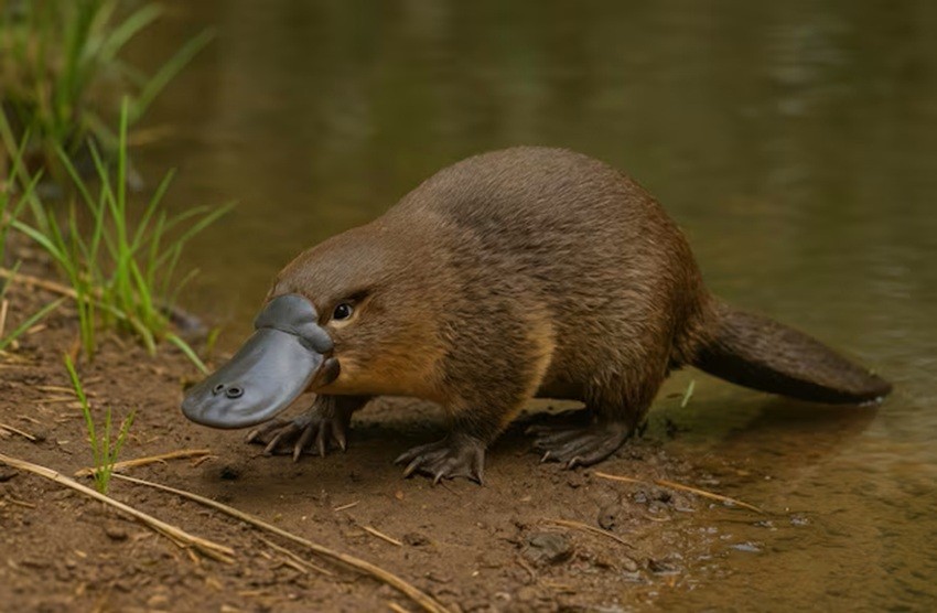 Platypus habitat Australia