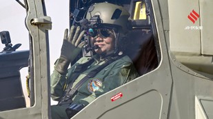 President Murmu Completes 25-Minute Sortie in Combat Helicopter