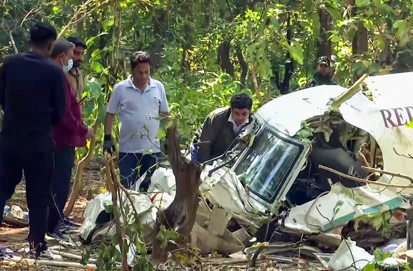Patient Airlift Crash India