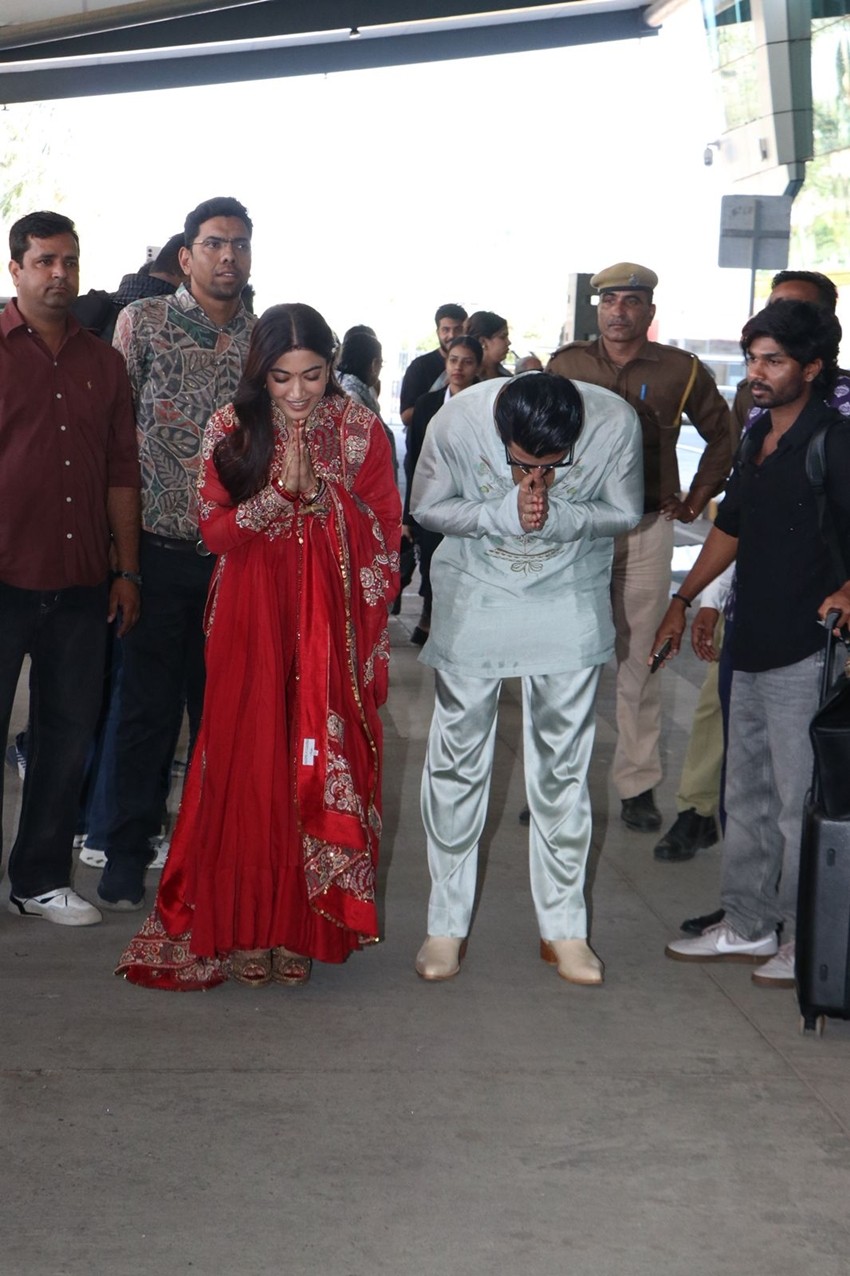 Rashmika Mandanna and Vijay Deverakonda Return After Wedding